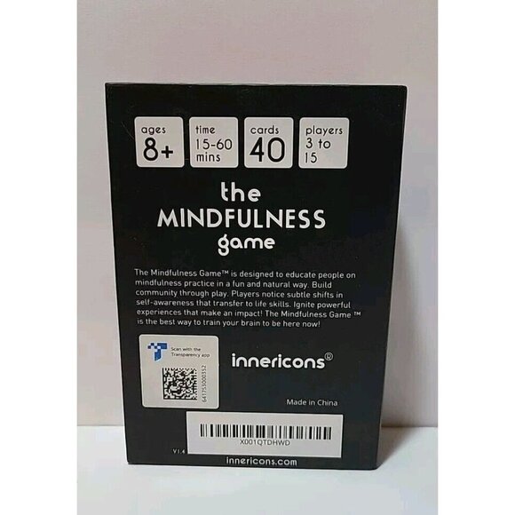 The Mindfulness Therapy Card Game that Teaches Social Skills 8+ by InnerIcons - Picture 2 of 6